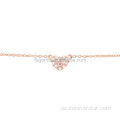 Produkte in 14 Karat Rose Gold Heart Halskette